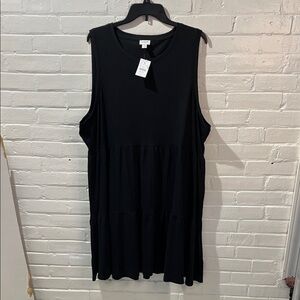 J. Crew Charcoal Sleeveless Dress NWT